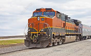Modern freight train