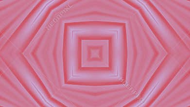 Kaleidoscopic matt red color animate
