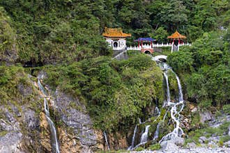 Changchun temple in Taroko National Park