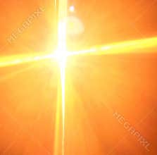 The Big Bang or bright exploding star