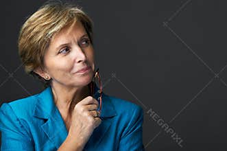 Mid adult businesswoman