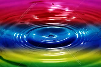 Liquid rainbow