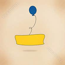 Blue balloon