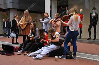 Ireland/Dublin: Street Musicians