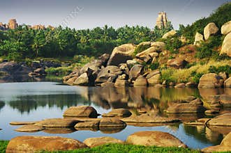Hampi's river