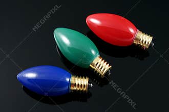 Retro Christmas Light Bulbs