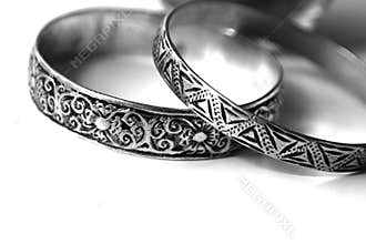 Ethnic Silver Bracelets