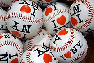 I Love NY basballs