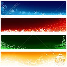 Christmas Banner Set