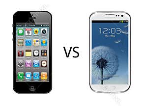 Iphone 5 vs Samsung galaxy s3