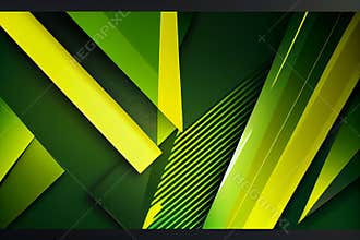 Abstract background for design in a beautiful green and yellow mix