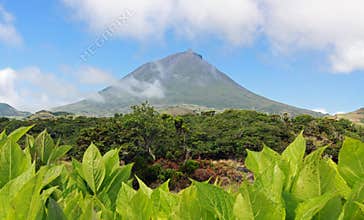 Volcano Pico at Pico island, Azores 01