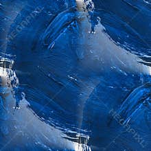 Picture blue watercolor seamless background