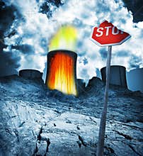 Nuclear danger radioactive disaster