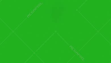 Thunderbolt On Green Screen