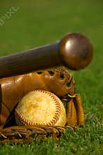 Vintage baseball supplies