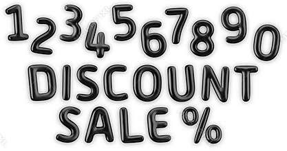 Template for creating promotional captions for products. Discount values can be arranged in any values using a luma matte. Sample