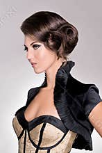 Salon fashion hair model