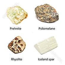 Raw minerals