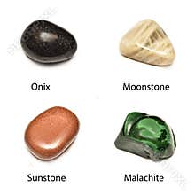 Polished minerals