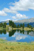 Lake reflection