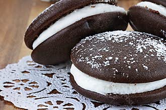 Three Whoopie Pies or Moon Pies