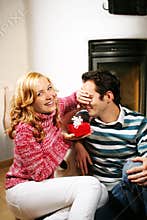 Christmas couple