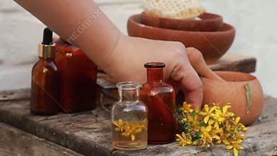 Hypericum perforatum, known as perforate St John's-wort, common Saint John's wort and St John's wort, in the
