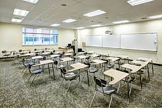 A modern High School classroom