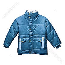 Children's blue parka