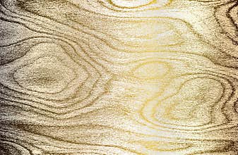 Luxury golden metal gradient background with distressed wooden parquet texture