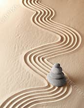 Zen meditation garden spirituality relaxation