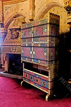Lady Margaret`s Bedroom at Castell Coch or the Red Castle