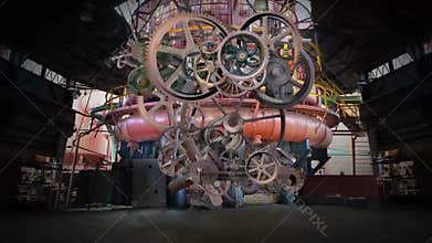 Surreal Industrial Manufacturing Machine, Industry