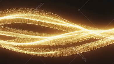 Golden Particle Waves