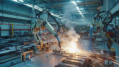 Industrial Robot Welding