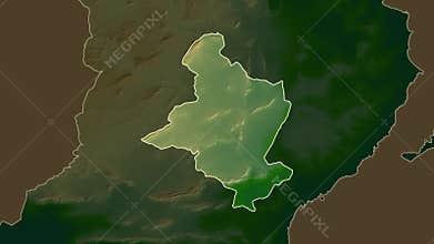 Sidi Bou Zid, Tunisia, extruded. Physical