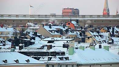 Stockholm in the winter, Sweden