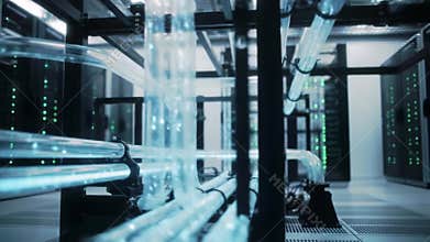 Exploring advanced data center infrastructure with innovative water cooling technology for efficiency