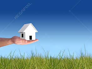 Buying house concept