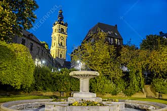 Belfry of Mons in Belgium.