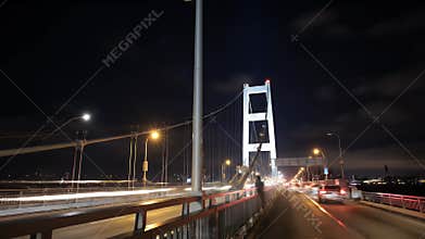 Yavuz Sultan Selim Bridge at Night