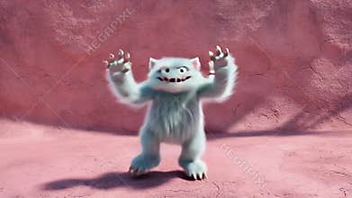 Adorable Fluffy Monster