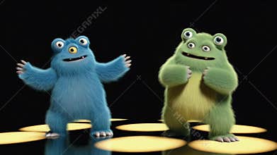 Groovy Monsters Dance Party