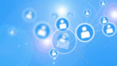 Social Network concept.