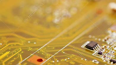 Circuit board, electronic technology background