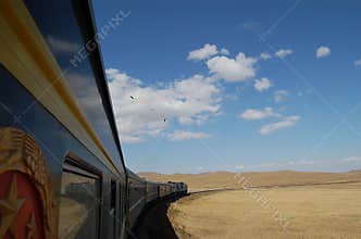 Trans Mongolian railway