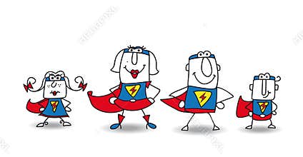 Super Hero Family