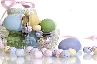 Glass Easter Basket