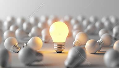 Glowing Bulb